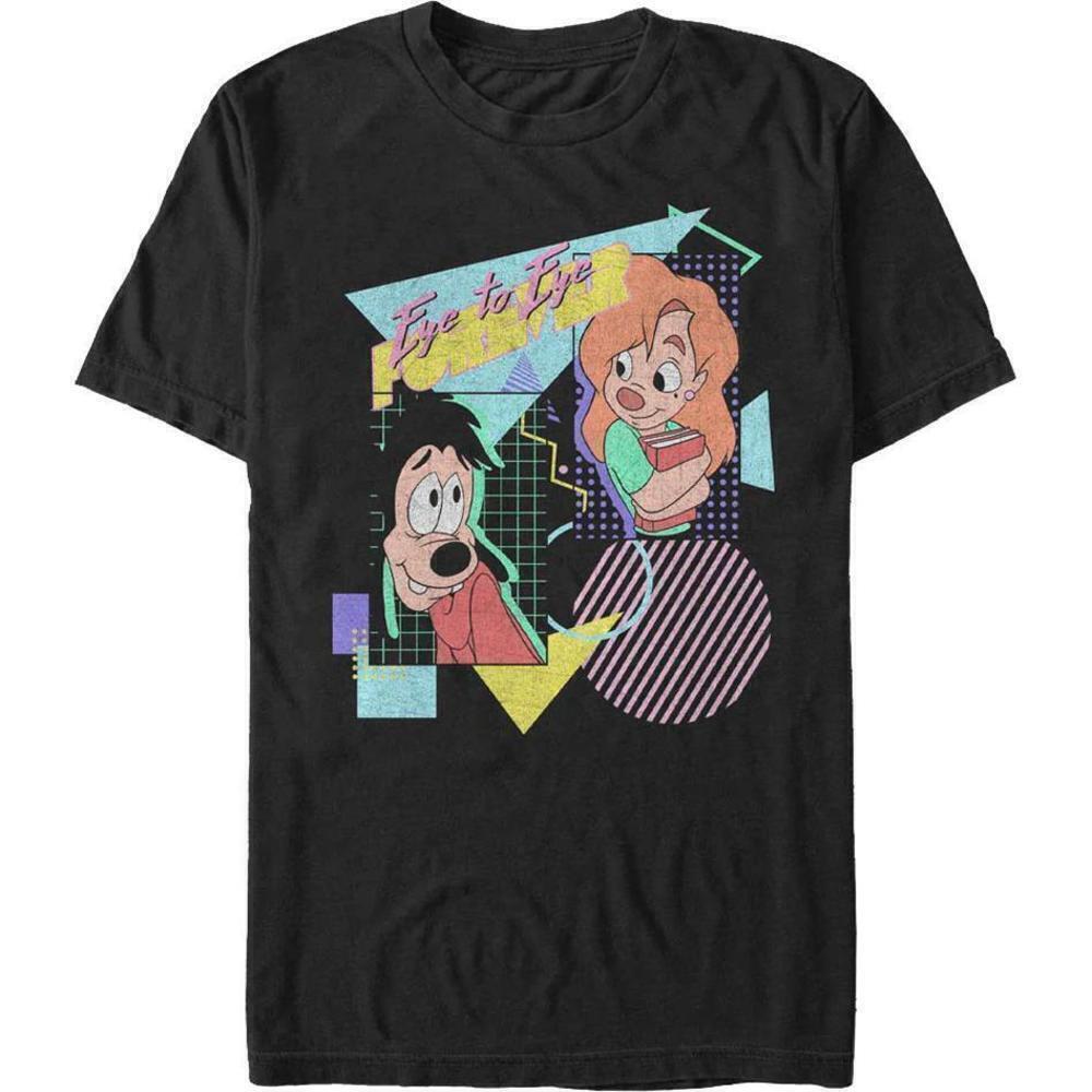 Eye To Eye A Goofy Movie Disney Retro Cartoon Fan Tee TShirt